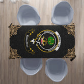 Hamilton Crest Tablecloth - Black Style