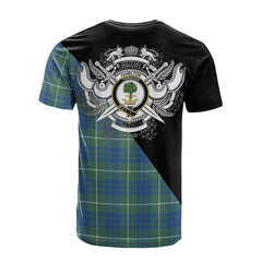 Hamilton Hunting Ancient Tartan - Military T-Shirt