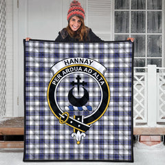 Hannay Modern Tartan Crest Quilt
