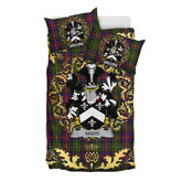 Hargis Tartan Crest Bedding Set - Golden Thistle Style