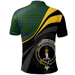 Henderson Modern Tartan Polo Shirt - Royal Coat Of Arms Style