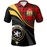 Heron Tartan Polo Shirt - Royal Coat Of Arms Style