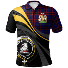 Home Modern Tartan Polo Shirt - Royal Coat Of Arms Style