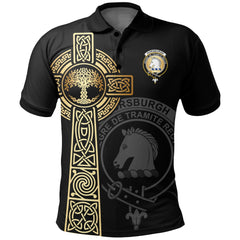 Horsburgh Clan Unisex Polo Shirt - Celtic Tree Of Life