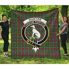 Hunter Wilsons Tartan Crest Quilt
