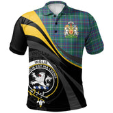 Inglis Ancient Tartan Polo Shirt - Royal Coat Of Arms Style