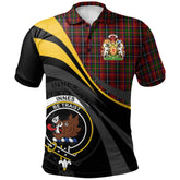Innes 2 Tartan Polo Shirt - Royal Coat Of Arms Style