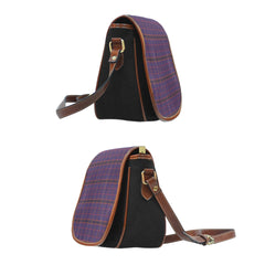 James of Wales Tartan Saddle Handbags