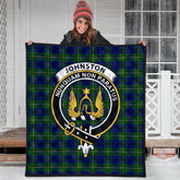 Johnston Modern Tartan Crest Quilt