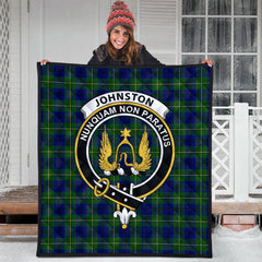 Johnston Modern Tartan Crest Quilt