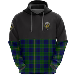 Johnston Modern Clan Half Of Tartan Hoodie