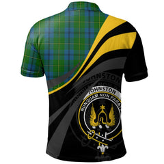Johnston (Johnstone) 01 Tartan Polo Shirt - Royal Coat Of Arms Style