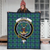 Keith Ancient Tartan Crest Quilt