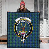 Keith Tartan Crest Quilt