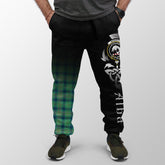 Kennedy Ancient Tartan Crest Jogger Sweatpants - Alba Celtic Style