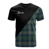 Kennedy Modern Tartan - Military T-Shirt