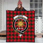Kerr Modern Tartan Crest Quilt