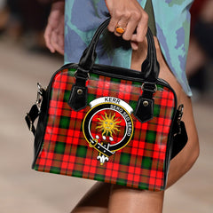 Kerr Modern Tartan Crest Shoulder Handbags