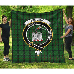 Kincaid Tartan Crest Quilt