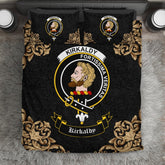 Kirkaldy (of Grange) Crest Black Bedding Set