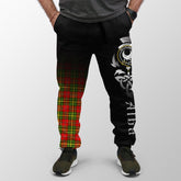 Leask Tartan Crest Jogger Sweatpants - Alba Celtic Style