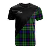 Leslie Hunting Tartan - Military T-Shirt
