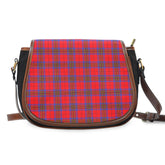Leslie Modern Tartan Saddle Handbags