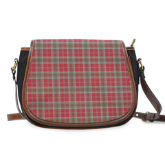 Lindsay Weathered Tartan Saddle Handbags
