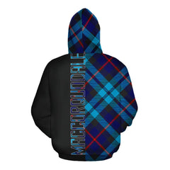 MacCorquodale Tartan Hoodie Half of Me - Cross Style