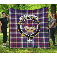 MacDonald Dress Modern Tartan Crest Quilt