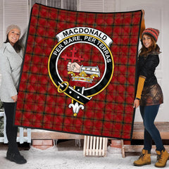 MacDonald of Belfinlay Tartan Crest Quilt