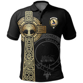 MacDonell (of Glengarry) Clan Unisex Polo Shirt - Celtic Tree Of Life