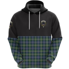 MacDonnell of Glengarry Ancient Clan Half Of Tartan Hoodie