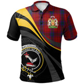 MacDougall 01 Tartan Polo Shirt - Royal Coat Of Arms Style