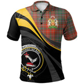 MacDougall Ancient Tartan Polo Shirt - Royal Coat Of Arms Style
