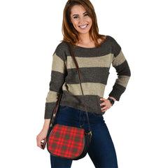 MacDougall Modern Tartan Saddle Handbags