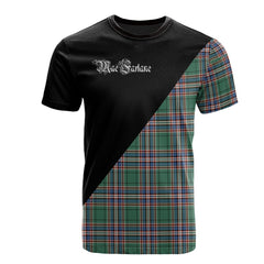 MacFarlane Hunting Ancient Tartan - Military T-Shirt