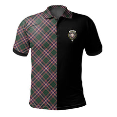 MacFarlane Hunting Modern Tartan Polo Shirt Half of Me - Cross Style