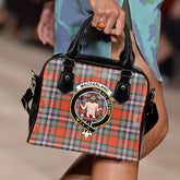 MacFarlane Ancient Tartan Crest Shoulder Handbags