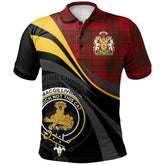MacGillivray 03 Tartan Polo Shirt - Royal Coat Of Arms Style