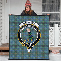 MacInnes Ancient Tartan Crest Quilt