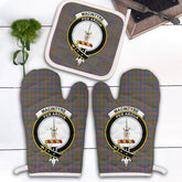 MacIntyre Ancient Tartan Crest Oven Mitt And Pot Holder (2 Oven Mitts + 1 Pot Holder)