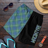 MacIntyre Hunting Ancient Tartan Crest Men's Short - Cross Style