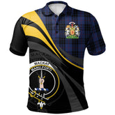 MacKay Blue 02 Tartan Polo Shirt - Royal Coat Of Arms Style