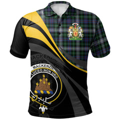 MacKenzie Dress 02 Tartan Polo Shirt - Royal Coat Of Arms Style