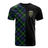 MacKenzie Modern Tartan T-Shirt Half of Me - Cross Style