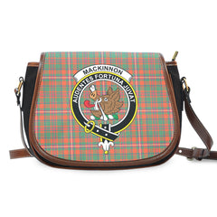 MacKinnon Ancient Tartan Crest Saddle Handbags