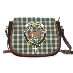 MacKinnon Dress Tartan Crest Saddle Handbags