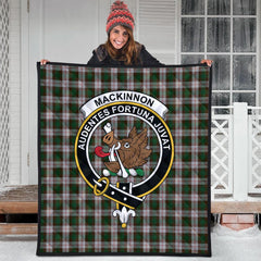 MacKinnon Dress Tartan Crest Quilt