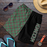 MacKinnon Hunting Ancient Tartan Crest Men's Short - Cross Style